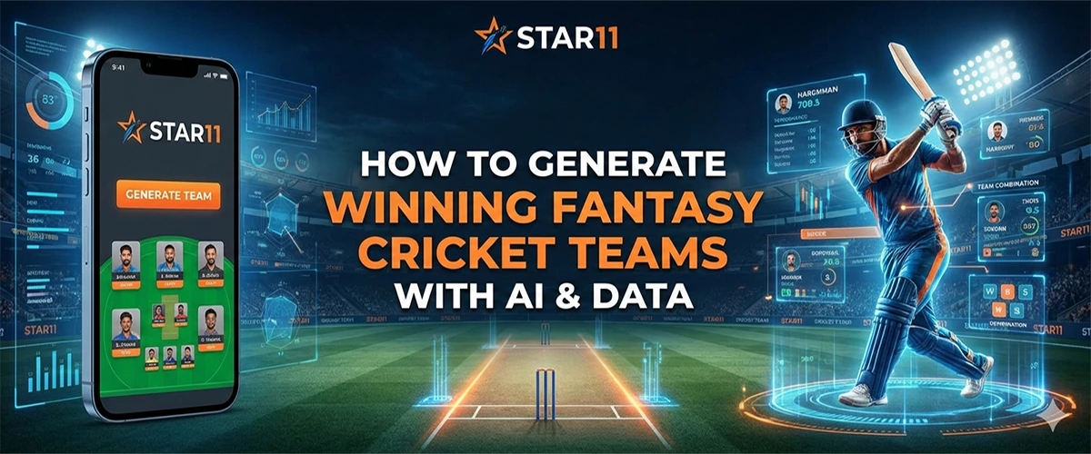 How to Generate Fantasy Cricket Teams with STAR11